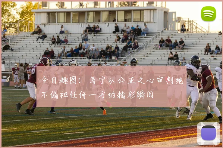 今日趣图：马宁以公正之心审判绝不偏袒任何一方的精彩瞬间